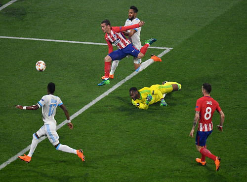 Атлетико разгромил Марсель в финале Лиги Европы