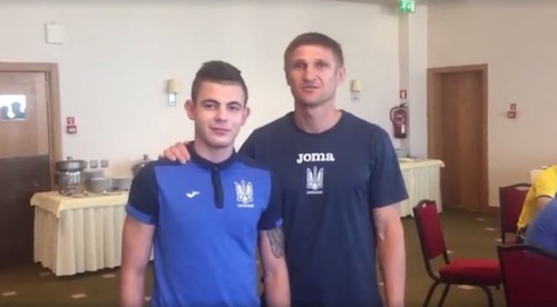 Нападающий станцевал на посвящении в игроки сборной Украины U-16