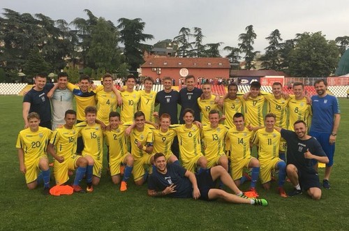 Украинские юноши выиграли турнир в Сербии