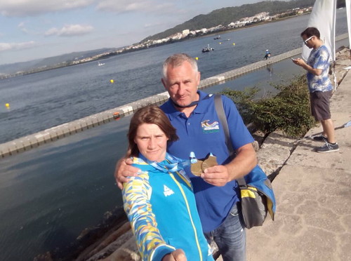 Українська каноїстка виборола дві медалі на етапі КС в Португалії
