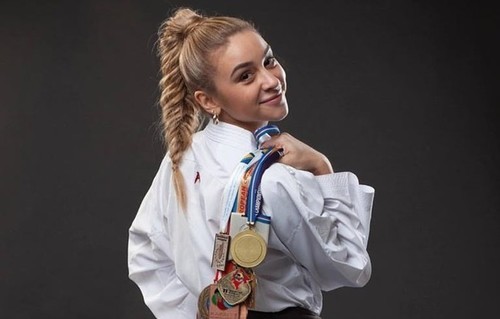 Каратистка Терлюга признана лучшей спортсменкой Украины в мае