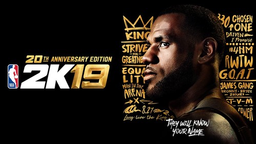 Леброн Джеймс появится на обложке юбилейного издания NBA 2K19