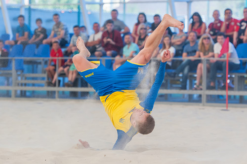 Збірна України стартує у Євролізі з пляжного футболу