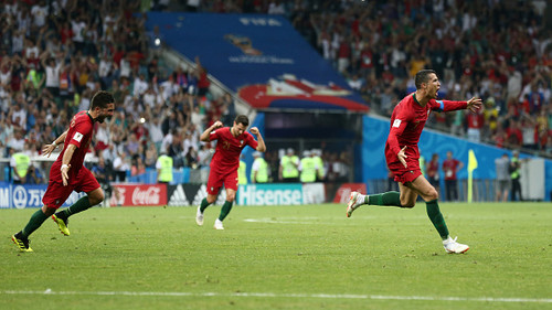 Португалия – Испания. Видео третьего гола Роналду