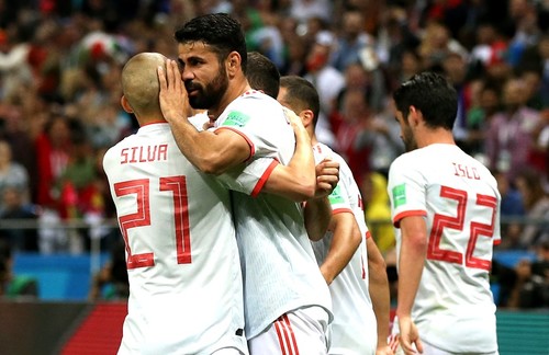 Иран – Испания – 0:1. Гол Косты