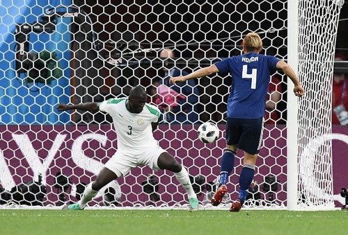 Япония – Сенегал – 2:2. Гол Хонды