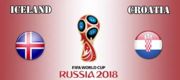 Где смотреть онлайн матча чемпионата мира Исландия – Хорватия