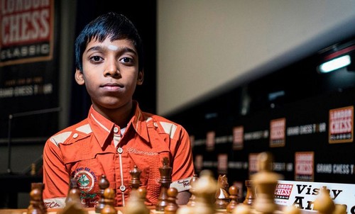 Индийский шахмастист - второй в истории гроссмейстер в возрасте 12 лет