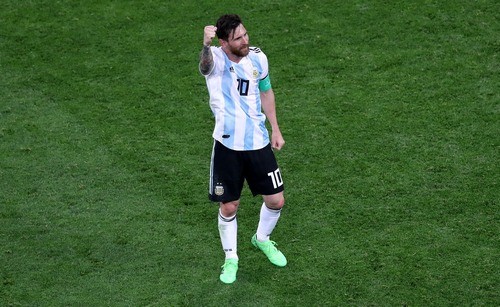 Месси стал лучшим игроком матча Нигерия — Аргентина