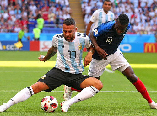 Сборная Франции обыграла Аргентину в 1/8 финала чемпионата мира