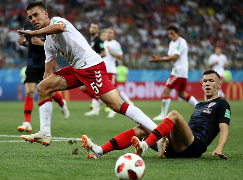 Хорватия в серии пенальти вырвала у Дании путевку в четвертьфинал