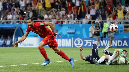 Мегакамбэк Бельгии в матче с  Японией вывел команду в четвертьфинал