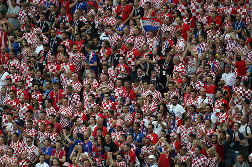 ВИДЕО ДНЯ. Радость и разочарование хорватских болельщиков