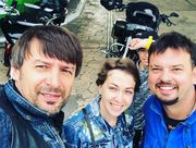 Шовковский отправился в байк-тур в Европу