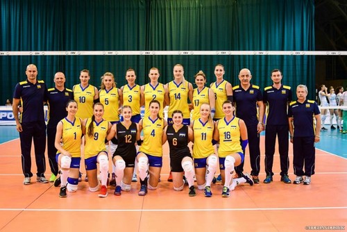 Женская сборная по волейболу собралась в Черкассах