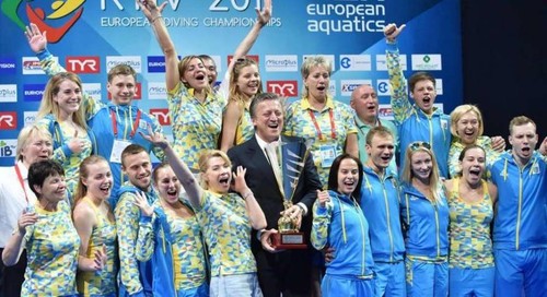 Украинские синхронистки выиграли золото ЧЕ-2018 в комбинации