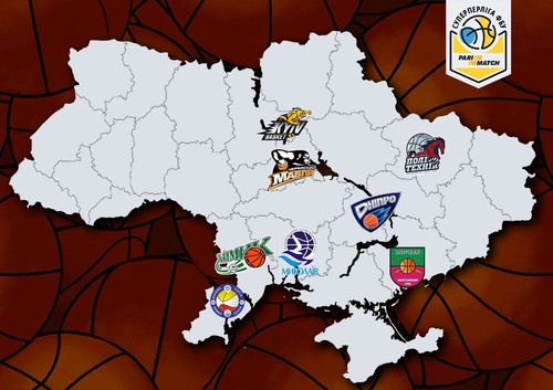 В українській Суперлізі виступатиме 8 клубів