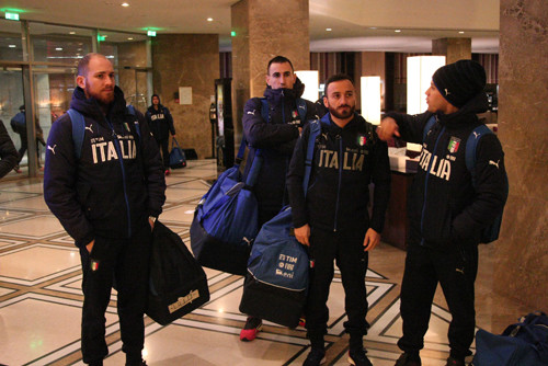 Збірна Італії з футзалу прибула до Харкова