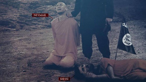 ИГИЛ угрожает расправой Неймару и Месси во время чемпионата мира
