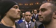 ВИДЕО ДНЯ. Усик и Гассиев встретились лицом к лицу