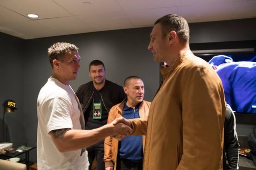 Александр УСИК: «Братья Кличко много сделали для бокса и для Украины»