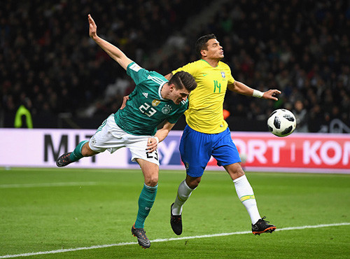 Бразилия на Олимпиаштадионе с минимальным счетом одолела Германию