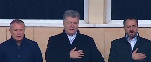 Порошенко посетил матч Мариуполь – Динамо