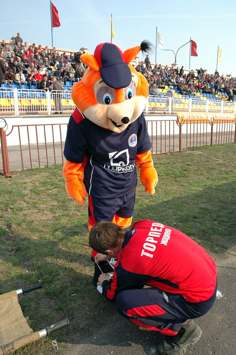 А у жодинского Торпедо зато есть такой талисман...