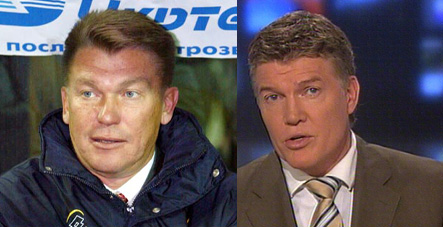 Блохин и немецкий ведущий