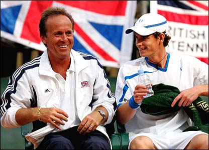 Энди Мюррею поднял настроение Руседски