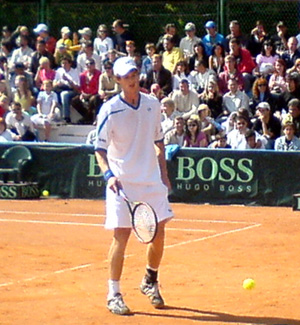 Энди Мюррей ждет мячика