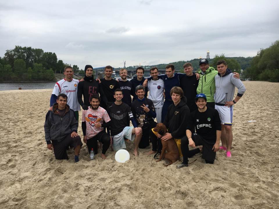 Чоловіча Збірна України з пляжного алтимати на WCBU-2017