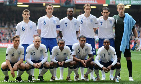 Сборной англии по футболу 2010