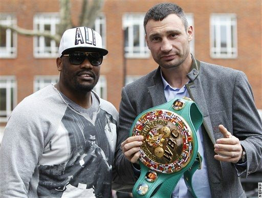 Дерек Чисора и Виталий Кличко